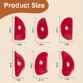 thumbnail image 2 of Pottery Ribs for Pottery Tools and Clay Tools, Soft Silicone Ceramic Supplies Kit for Shapes Sculpting,Mud,Trimming,Throwing (6), 2 of 6