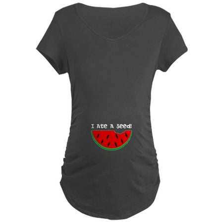 

I Ate a Watermelon Seed Maternity Dark T-Shirt