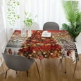 thumbnail image 6 of Ryvnso Trees Christmas Rectangle Table Cloth Tablecover Dinning Tablecloth 54"x72", 6 of 8