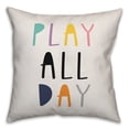 thumbnail image 2 of Creative Products Play All Day 16x16 Spun Poly Pillow, 2 of 3