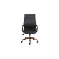 thumbnail image 5 of Studio 55D Primero Vintage Black Faux Leather Adjustable Office Chair, 5 of 9