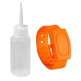 thumbnail image 1 of Dispensador de pulsera de mano de silicona portátil Dispensador de jabón de pulsera de 15 ml para exteriores Kearding HA000537-03B, 1 of 6