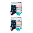 thumbnail image 2 of Wonder Nation Girls No Show Socks, 20-Pack, Sizes S-L, 2 of 4