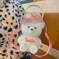 thumbnail image 5 of 1000/1400ml Bear Water Bottle With Straw Kawaii Plastic Jug For Water Juice Milk Tea Bubble Portable Gym BPA Free, 5 of 8