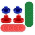 thumbnail image 1 of fastboy Poussoirs de Hockey sur Air Palettes de Hockey sur Air Bonne Finition Résine Accessoires de Hockey sur Air Remplacement pour Table de Jeu Bleu et Rouge, 1 of 8