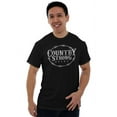 thumbnail image 4 of Country Strong Logo Western Cowboy Men's Graphic T Shirt Tees Brisco Brands X, 4 of 4