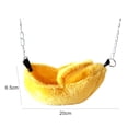 thumbnail image 7 of Visland Banana Hamster Bed House Hammock Small Animal Bed House Cage Nest Hamster Accessories, 7 of 7