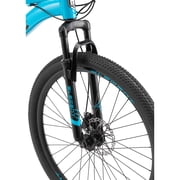 Mongoose Grafton Mountain Bike, 27.5-Inch Wheel, 21 Speed, Blue