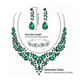 thumbnail image 3 of Conjunto De Joyas Para Mujer Collar Y Aretes Y Pulsera Joyas Luxuri 9323FG, 3 of 4