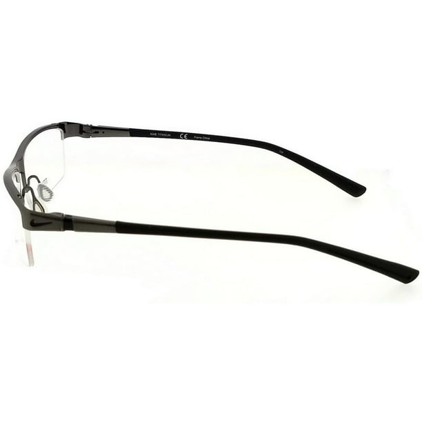 Madison estómago rompecabezas Eyeglasses NIKE 6050 068 Brushed Dark Gunmetal - Walmart.com