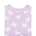 thumbnail image 3 of Garanimals Toddler Girls' Jersey Dress and Biker Shorts Outfit Set, 2-Piece, Sizes 18M-5T, 3 of 4