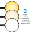thumbnail image 6 of OttLite Gleam LED Desk Lamp with Wireless Charging, Dimmable, Black with Wood Accent, 3 Color Modes, 6 of 11