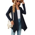 thumbnail image 7 of Women’s 2024 Fall Winter Open Front Long Sleeve Loose Slouchy Knit Cardigan Sweater Womens Button down Sweaters Cardigans over Size Sweater for Women Cardigans for Summer Women over Size Cardigan, 7 of 7