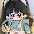 thumbnail image 4 of 20cm Cotton Dolls/1/12 BJD Dolls/1/11 1/12 OB11 Dolls with Hat Dolls Accessories Doll Tops Multicolors Doll Sweatshirt Handmade Hoodies Fashion Clothes Doll Outfits 8, 4 of 8