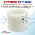 thumbnail image 3 of LifeSupplyUSA Humidifier Filter Replacement Wick Filter C Compatible with Honeywell Duracraft HC-888 Series HCM-890 HCM-890C HCM-890B, 3 of 5