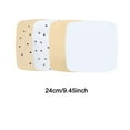 thumbnail image 2 of TOP-MAX 100PCS Air Fryer Paper Liners Kitchen Paper Pad Oil Proof and Impermeable for Fryer, 2 of 7