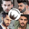 thumbnail image 5 of Fake Beard Realistic 100% Human Hair Full Hand Tied Goatee Brown For Men Makeup Entertainment/drama (hz06), 5 of 5