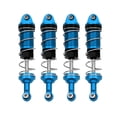 thumbnail image 2 of 4 Pieces 1:12 Metal Front and Rear Shock Absorber Damper for Model RC Car Blue, 2 of 7
