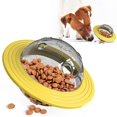 thumbnail image 1 of Juguete para perros MACHAO Bola Indestructible Amarillo Juguete dispensador de Alimentos, 1 of 5