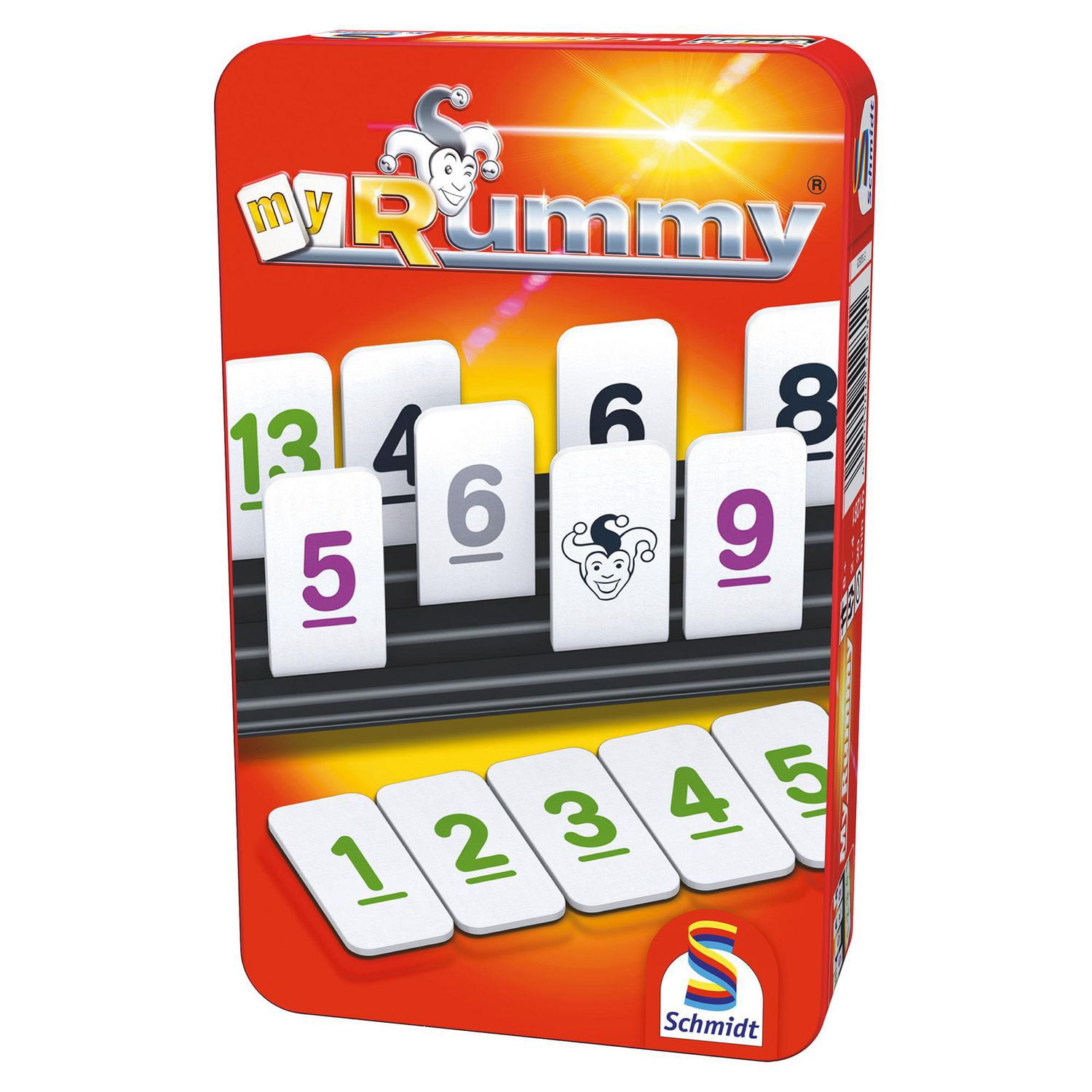 Linea classica, MyRummy, con pezzi di gioco grandi