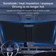 thumbnail image 2 of Anti-UV Sunshade 14280cm, Interior Front Windshield Sunshade, Car Sun Shade Front Windshield, SUV Truck Sun Shade, Foldable Thermal Insulation Cover (, 2 of 5