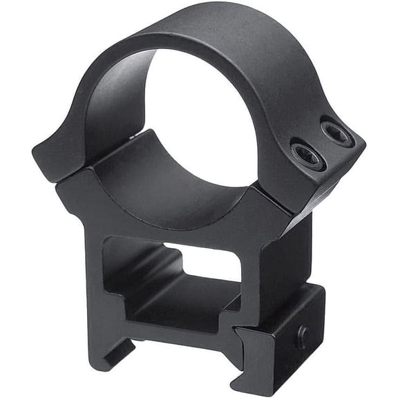 B-Square 30-mm Sport Utility Rings, Standard Dovetail-High Rise, Matte Black Finish