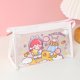 thumbnail image 1 of Bonita bolsa de cosméticos transparente con cremallera suave, gran capacidad, multifuncional, portátil, para viajes de negocios al aire libre, con una estrella., 1 of 1