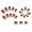 10-MJ-141, variant on 96Pcs 4Box Medium Coffin Press On Nails, Peach Pink Ombre Fake Nails with Fine Glitter Shimmer, Reusable False Nail Tips for Women Daily & Bridal Wear, Smooth & Glossy