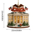 thumbnail image 3 of US 250th Anniversary Ornament, Memorial Ornament Unique 250 Years of The United States Commemorative Hanging Decor for Christmas Tree 2026 Independence Day Hanging Ornaments, 3 of 6