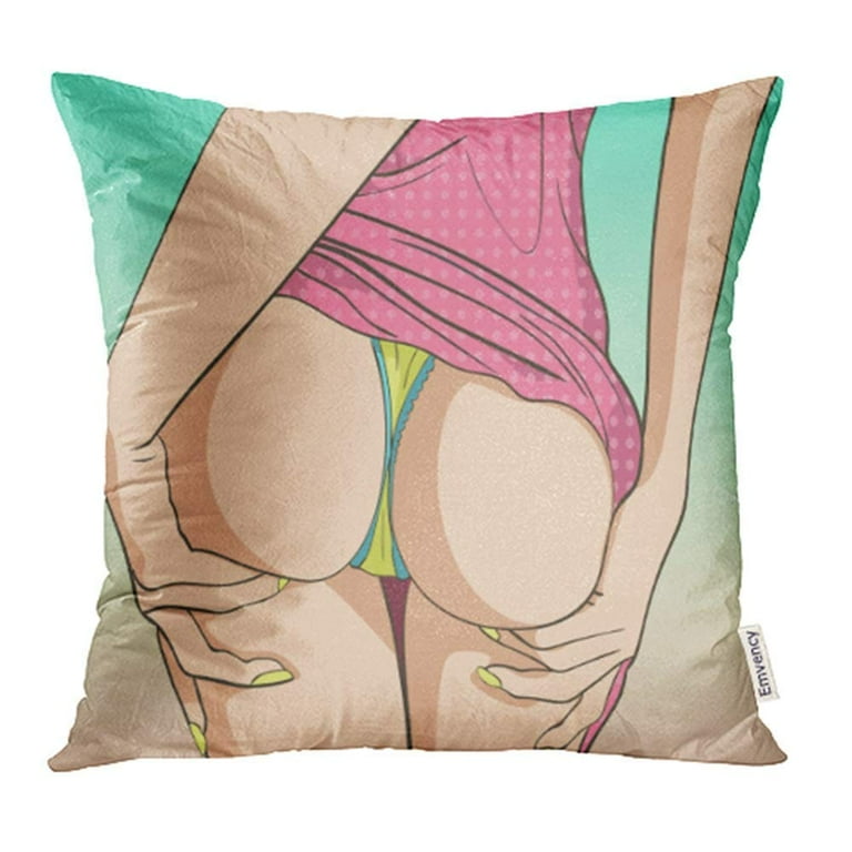 Beach Bum - Butt - Pillow
