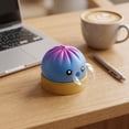 thumbnail image 5 of Squishy Dumplings Steamed Bun Stress Relief Toy, 3 Pack Slow Rising Bubble Squeeze Fidget Toys with Steamer Adult Desk, 5 of 6