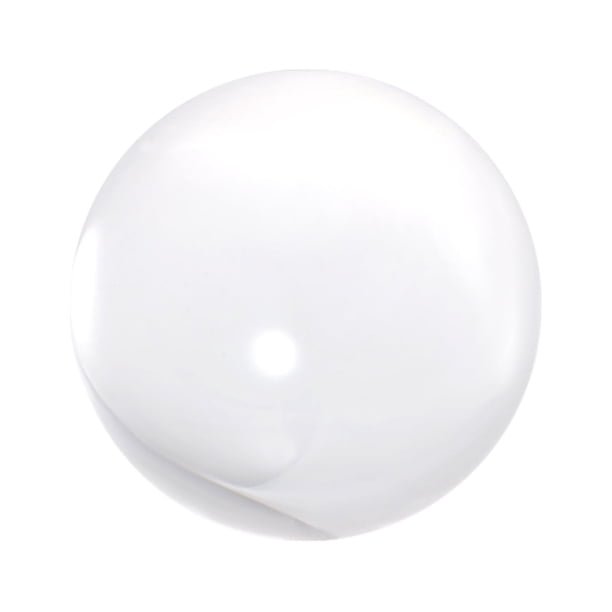 Adornos de bola de malabares de contacto de 0.4 pulgadas Unique Bargains, acrílico transparente, 5 piezas