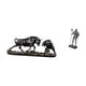 thumbnail image 5 of Estatua de toro, figura de escritorio, adorno de resina, escultura de caballero, estatua de animal coleccionable con detalles grabados, adecuada para, 5 of 8