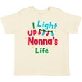 thumbnail image 3 of Inktastic Christmas I Light Up Nonna's Life Boys or Girls Toddler T-Shirt, 3 of 5