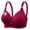 Soutiens-Gorge Sans Couture Winewomens, variante sur FAVIPT Soutien-Gorge pour Femmes Grande Taille à Imprimé Floral Sans Armatures Rehausseur Confort Doux sous-Vêtements Respirant Quotidien Soutien-Gorge pour Aînées 2025 Blanc, TG