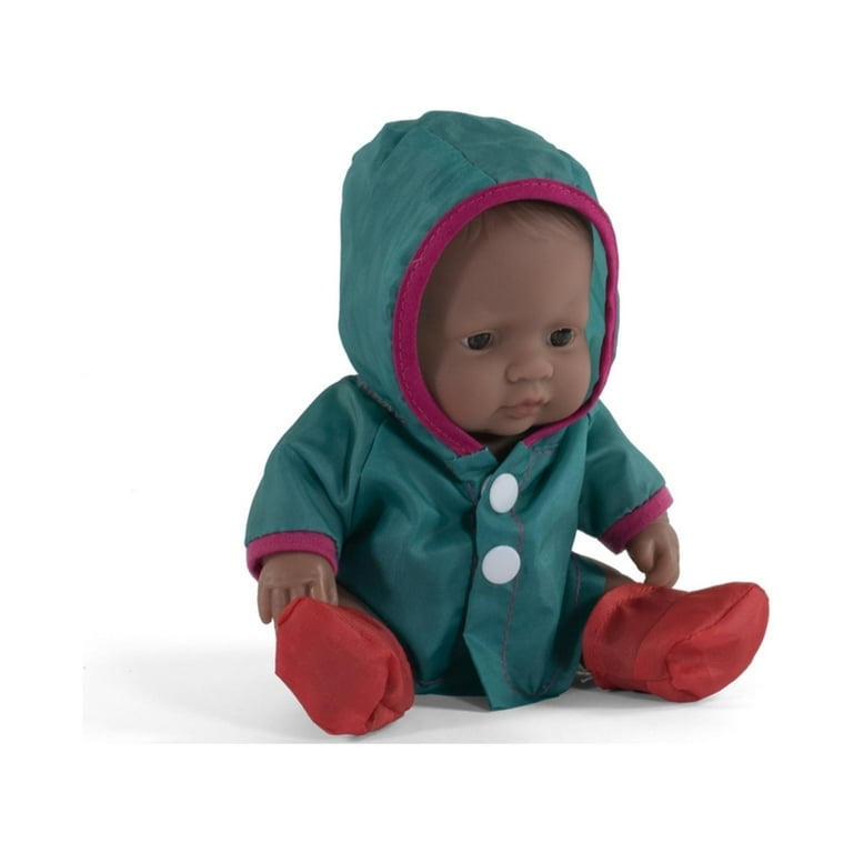 Miniland Multicolor Rain Coat & Boots Doll Clothes