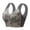 Gray, variant on Comfortable Sports Bras in Clearance Wireless Bras for Women Comfortable Push up Bras Lace Longline Bra V Neck Everyday Bralette Breathable Underwear Cotton Wireless Bra Gray