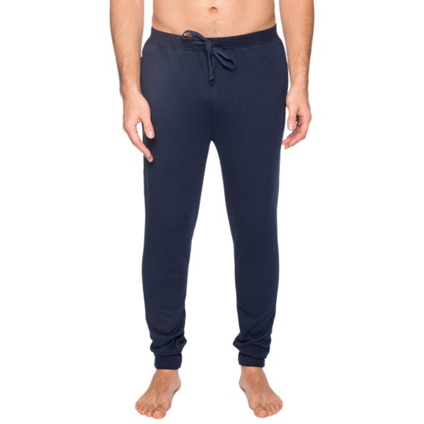 blu rock men's assorted fleece lined jogger sweatpants