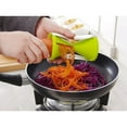 thumbnail image 6 of Funnel Shredder, Vegetable Grater, Spiral Grater, Plastic, for Carrots, Cucumbers, Potatoes, for Healthy Meals, Salads, Snacks, by FAJHHA, 6 of 8
