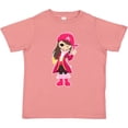 thumbnail image 3 of Inktastic Pirate Captain Girls Toddler T-Shirt, 3 of 5