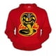 thumbnail image 1 of Sudadera Cobra Kai Karate Kid No Mercy Roja, 1 of 3