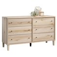 thumbnail image 2 of Sauder Willow Place Engineered Wood 6-Drawer Bedroom Dresser in Pacific Maple, 2 of 11