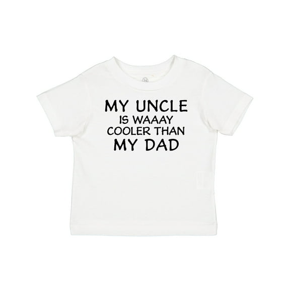 Inktastic My Uncle is Waaay Cooler Than My Dad Boys or Girls Baby T-Shirt