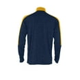 thumbnail image 2 of Holloway Sportswear S Boys ELECTRIFY 1/2 ZIP PULLOVER Navy Heather/Light Gold 222642, 2 of 7