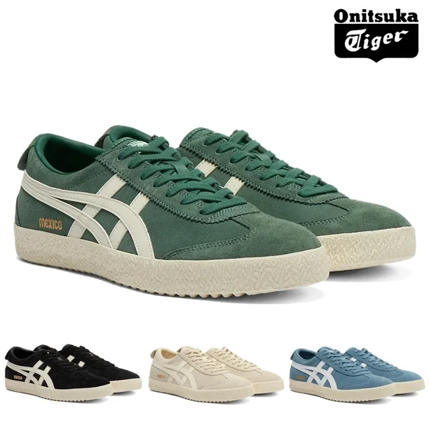 Onitsuka & Tiger MEXICO 66 DELEGATION Sneakers Natural Leather 4 Colors JAPAN NEW