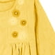 thumbnail image 4 of TaTaai Women's Casual Loose Linen Embroidered Crew Neck Long Sleeve Tops Vintage Stylish Soft Blouses for Spring Daily Work Dating Travel Wear Gift, 4 of 4