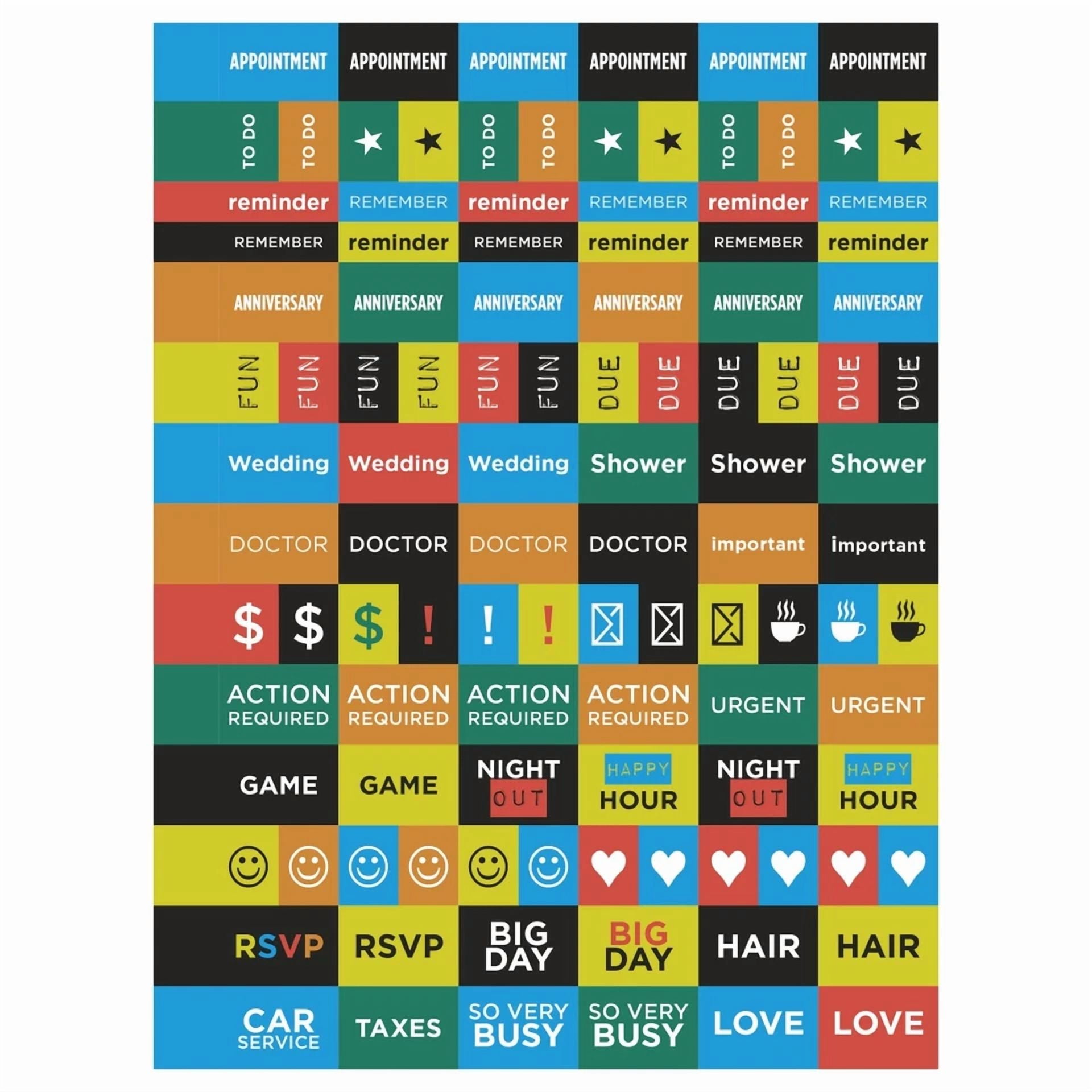 July 2025 - June 2026 Stamp Out Medium Weekly Monthly Planner