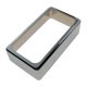 thumbnail image 3 of Cubierta de Pastilla de Latón Hugo Tapa de pastilla Humbucker Cromo 70 x 38 x 20 mm, 3 of 8
