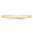 thumbnail image 3 of 10K Yellow Gold Ring Band Wedding Standard Half Round, 3 of 4