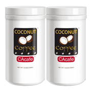 (2 Pack) CAcafe Coconut Medium Roast, Instant Coffee, 19.05 Oz